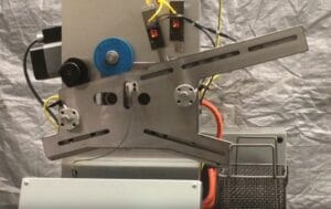 Eddy current gear blank system in action
